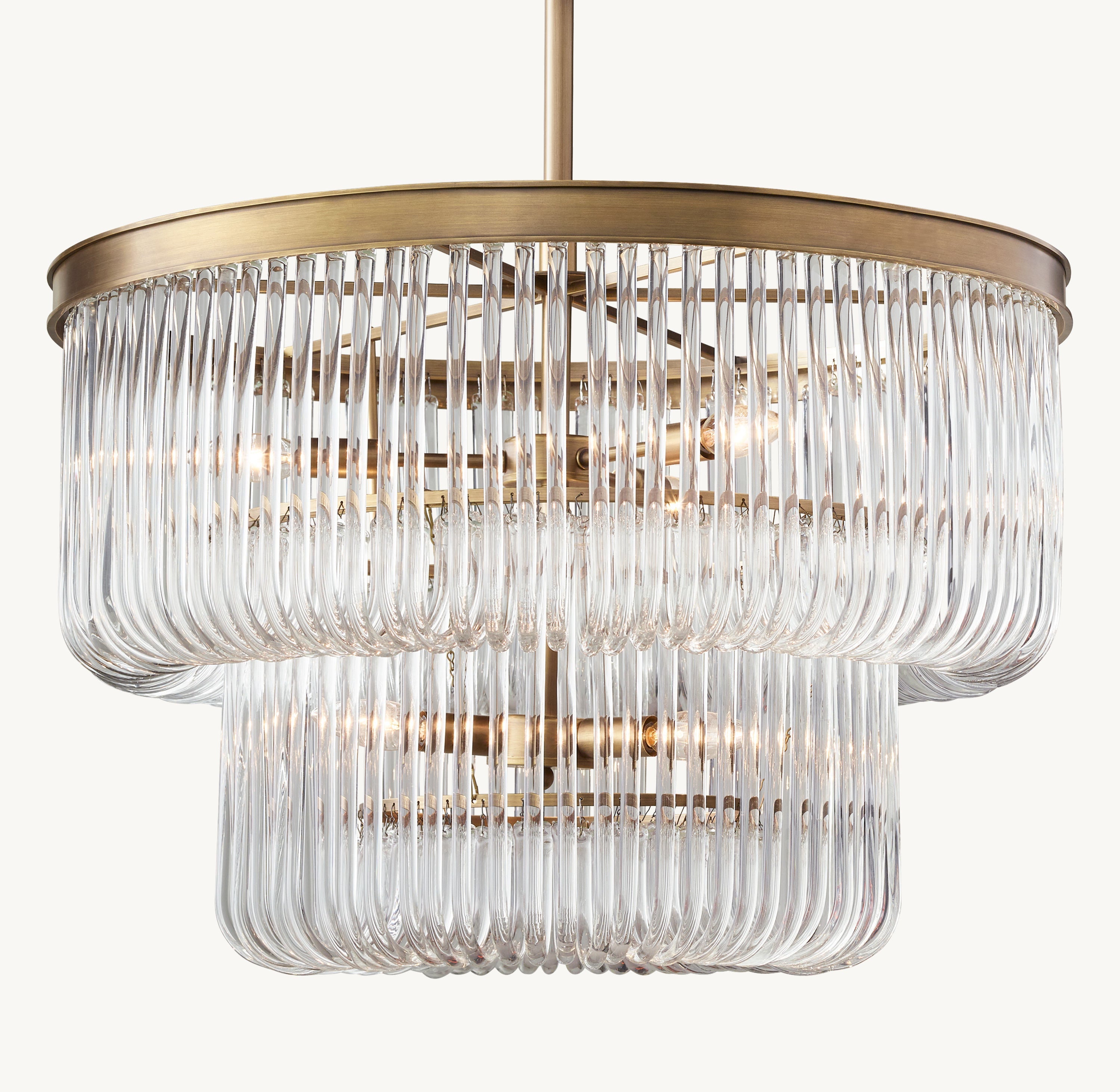 Bettina Crystal Medium Pendant 26''D - Zonesus