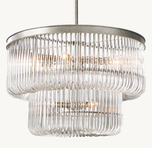 Bettina Crystal Medium Pendant 26''D - Zonesus