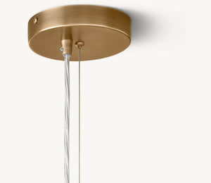 Josie Crystal Extra-Large Pendant 24"D - Zonesus