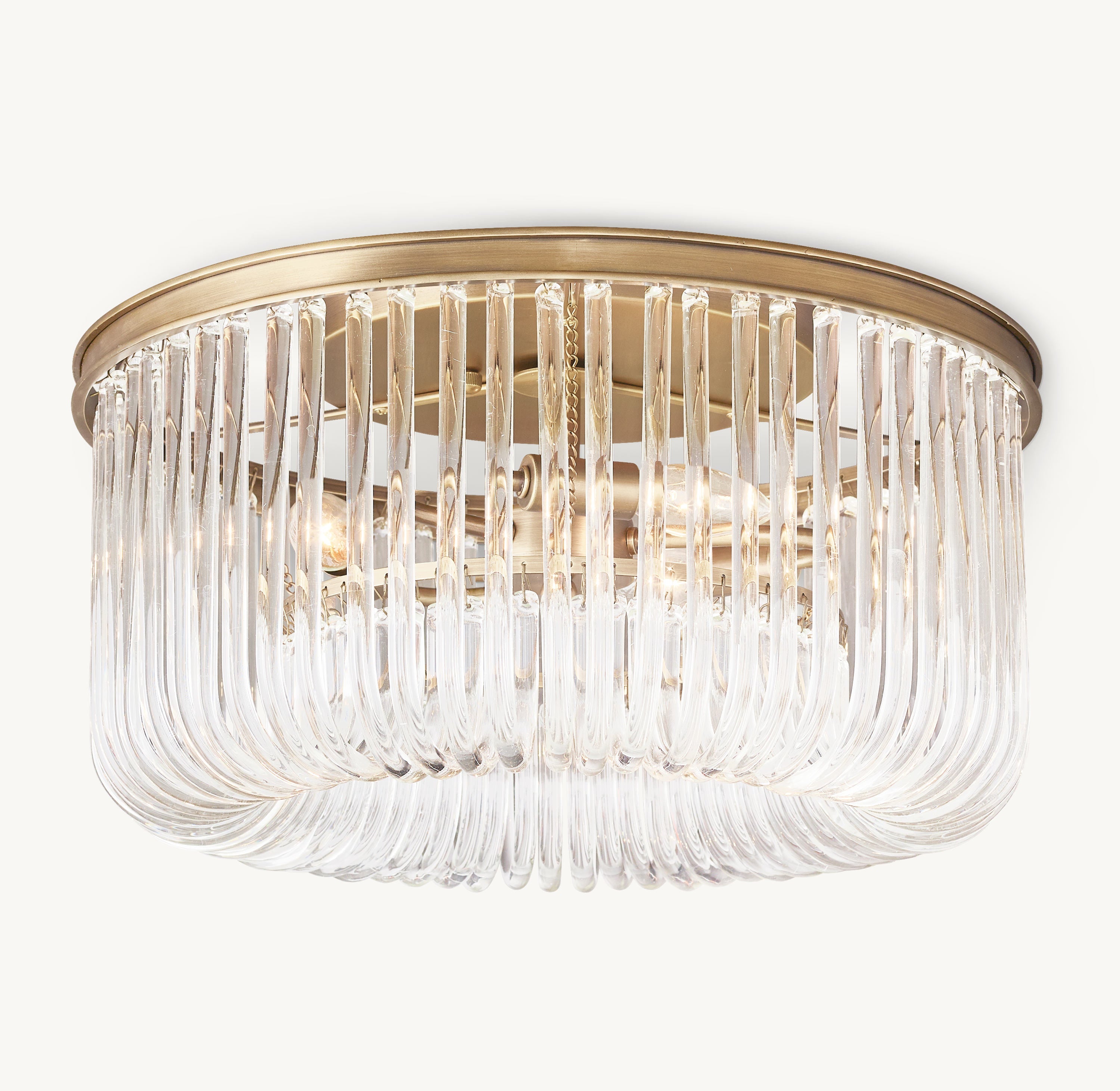 Bettina Crystal Flushmount 18''D - Zonesus