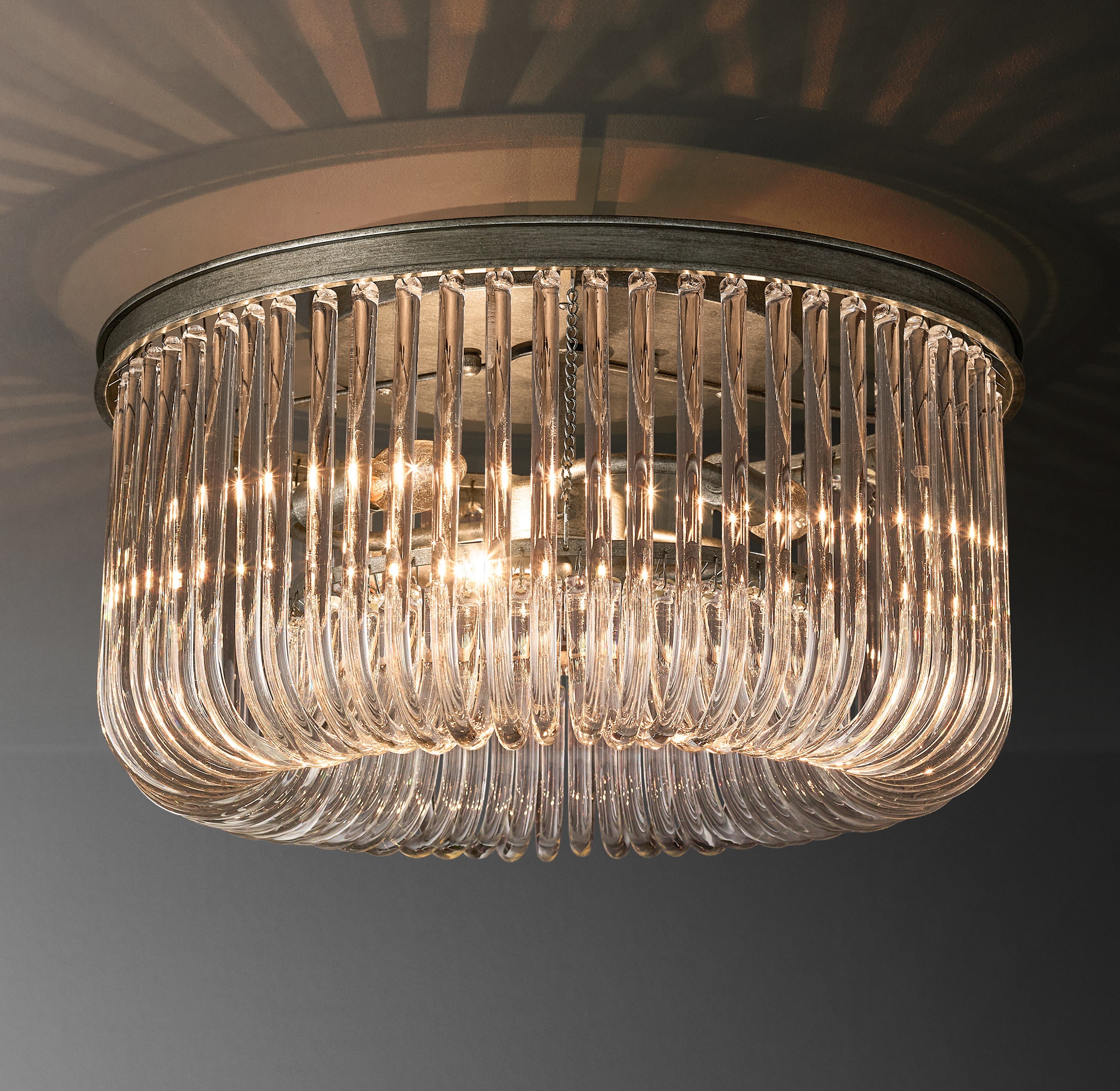 Bettina Crystal Flushmount 18''D - Zonesus