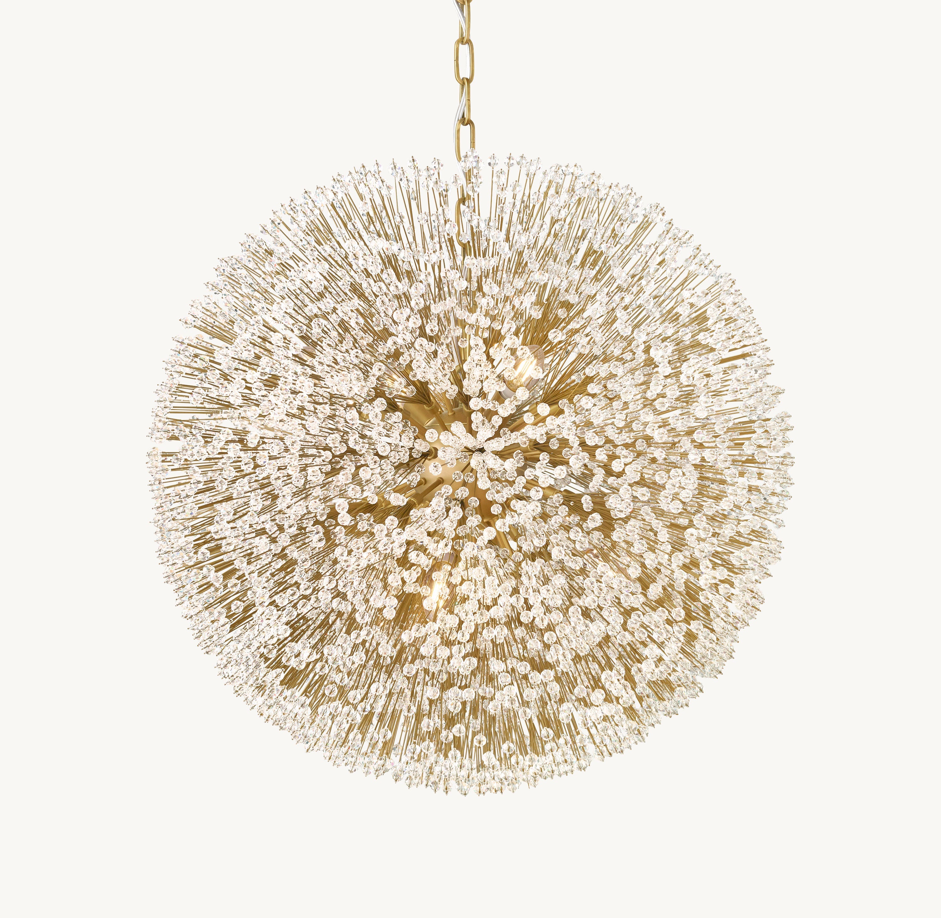 Arora Crystal Large Pendant 26"D - Zonesus