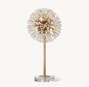 Arora Crystal Table Lamp 21"H - Zonesus