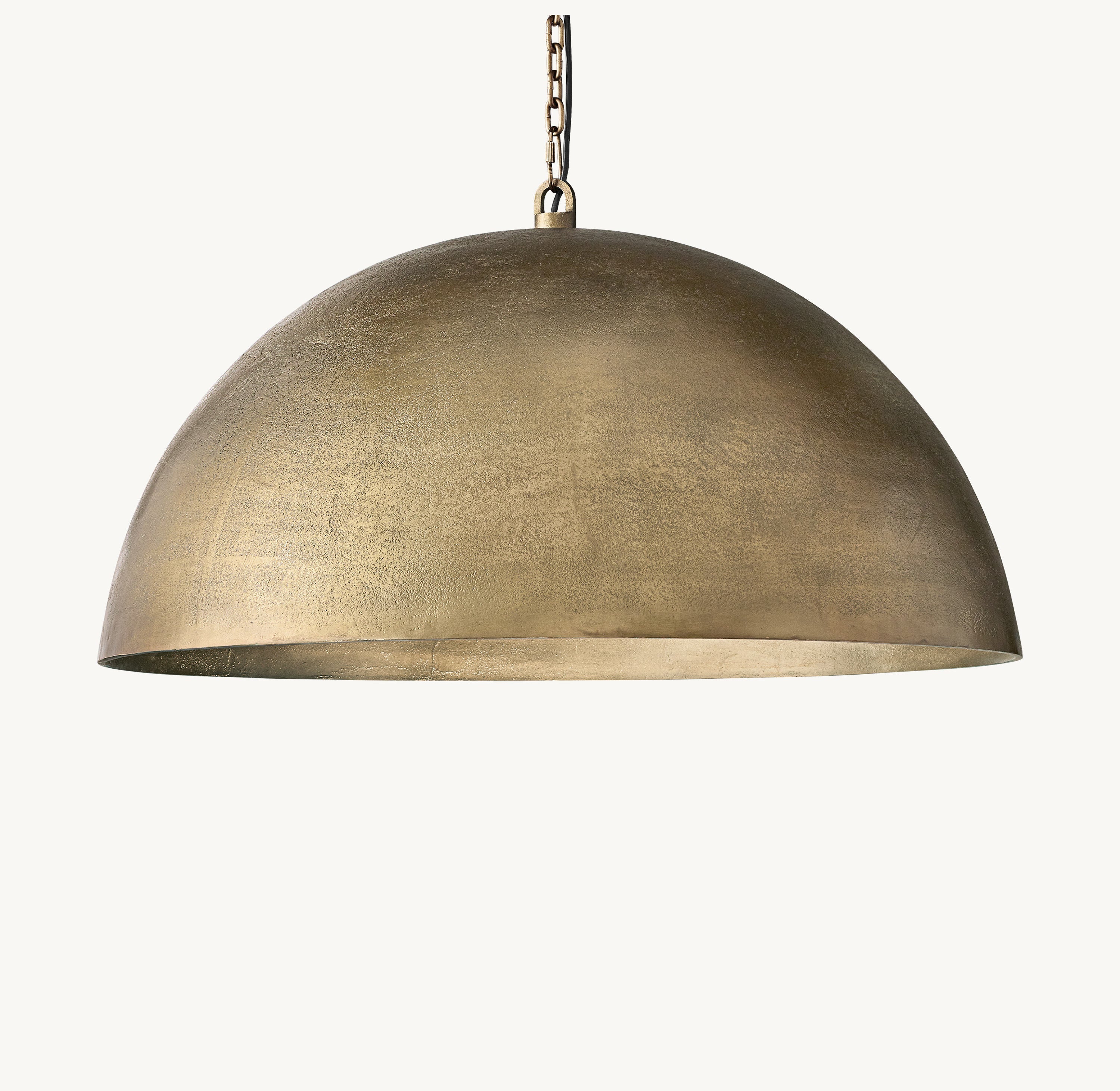 Grady Cast Metal Domed Pendant 34"D - Zonesus