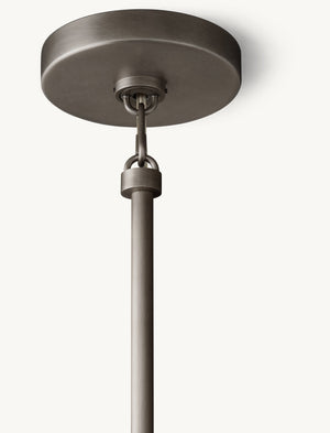 Oriel Glass Chandelier 35"D - Zonesus