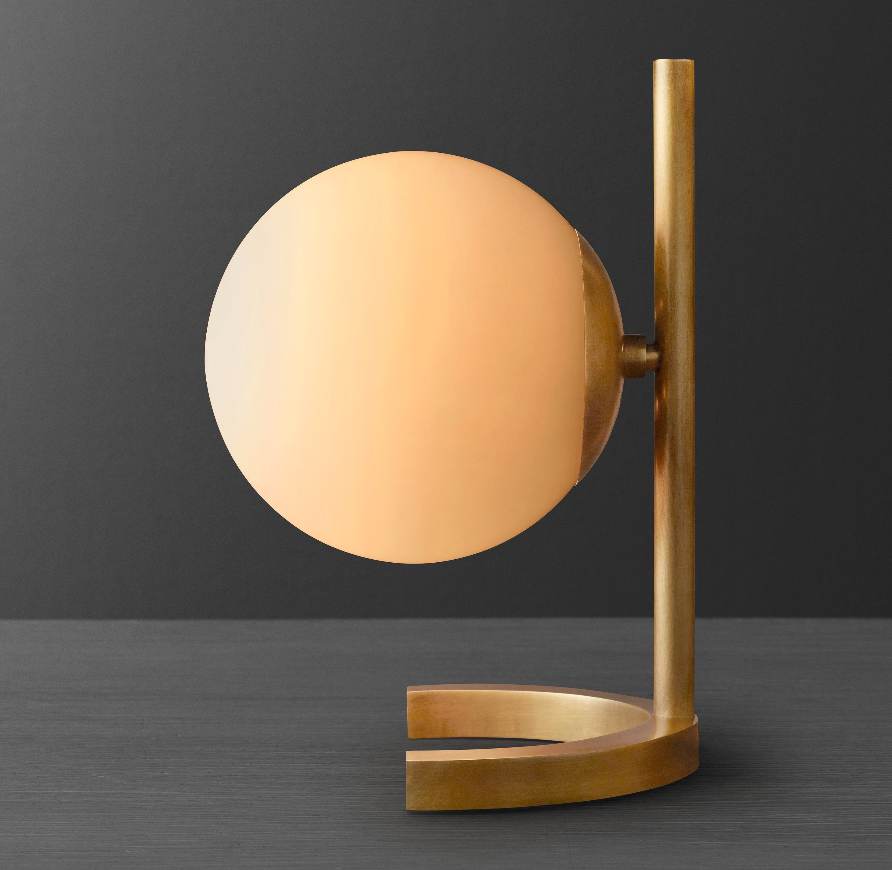 Keefe Glass Table Lamp 13''H - Zonesus