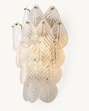 Fiore Glass Sconce 11"W - Zonesus