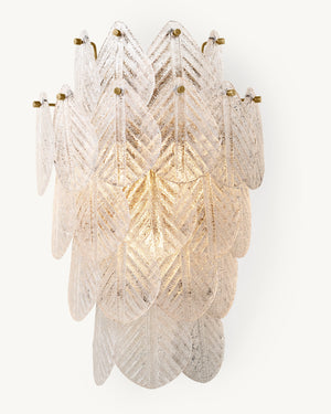 Fiore Glass Sconce 11"W - Zonesus