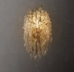 Arabella Glass Branch Sconce 21''H - Zonesus