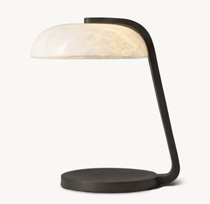 Gideon Alabaster Task Lamp - Zonesus
