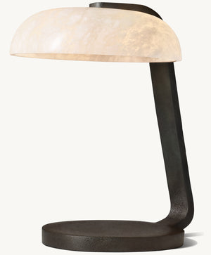 Gideon Alabaster Task Lamp - Zonesus