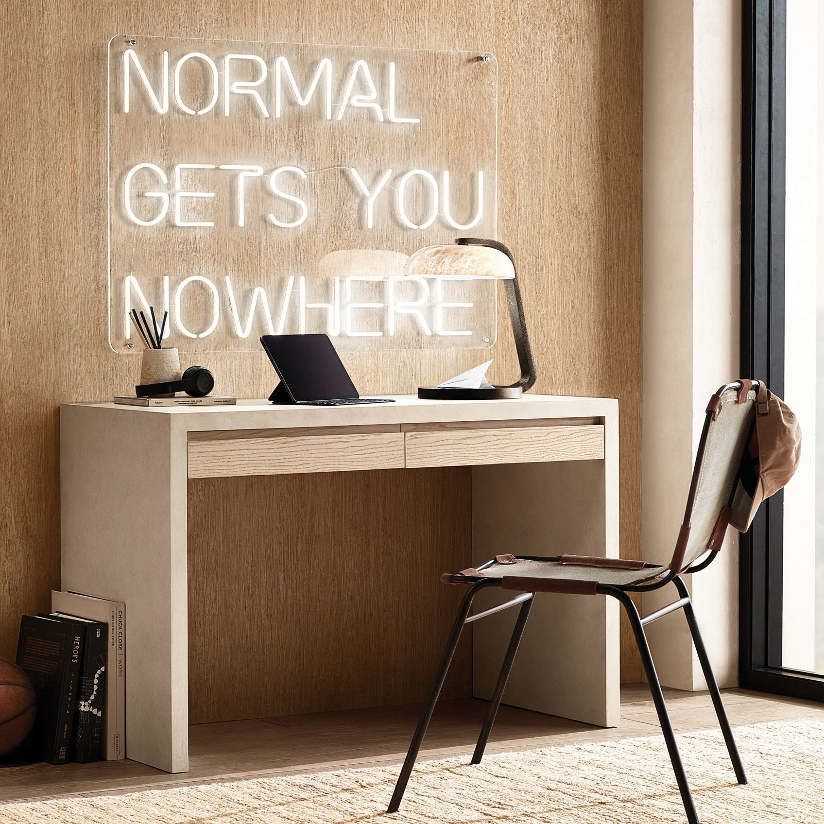 Gideon Alabaster Task Lamp - Zonesus