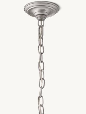 Manor Court Crystal 6-Arm Chandelier - Zonesus