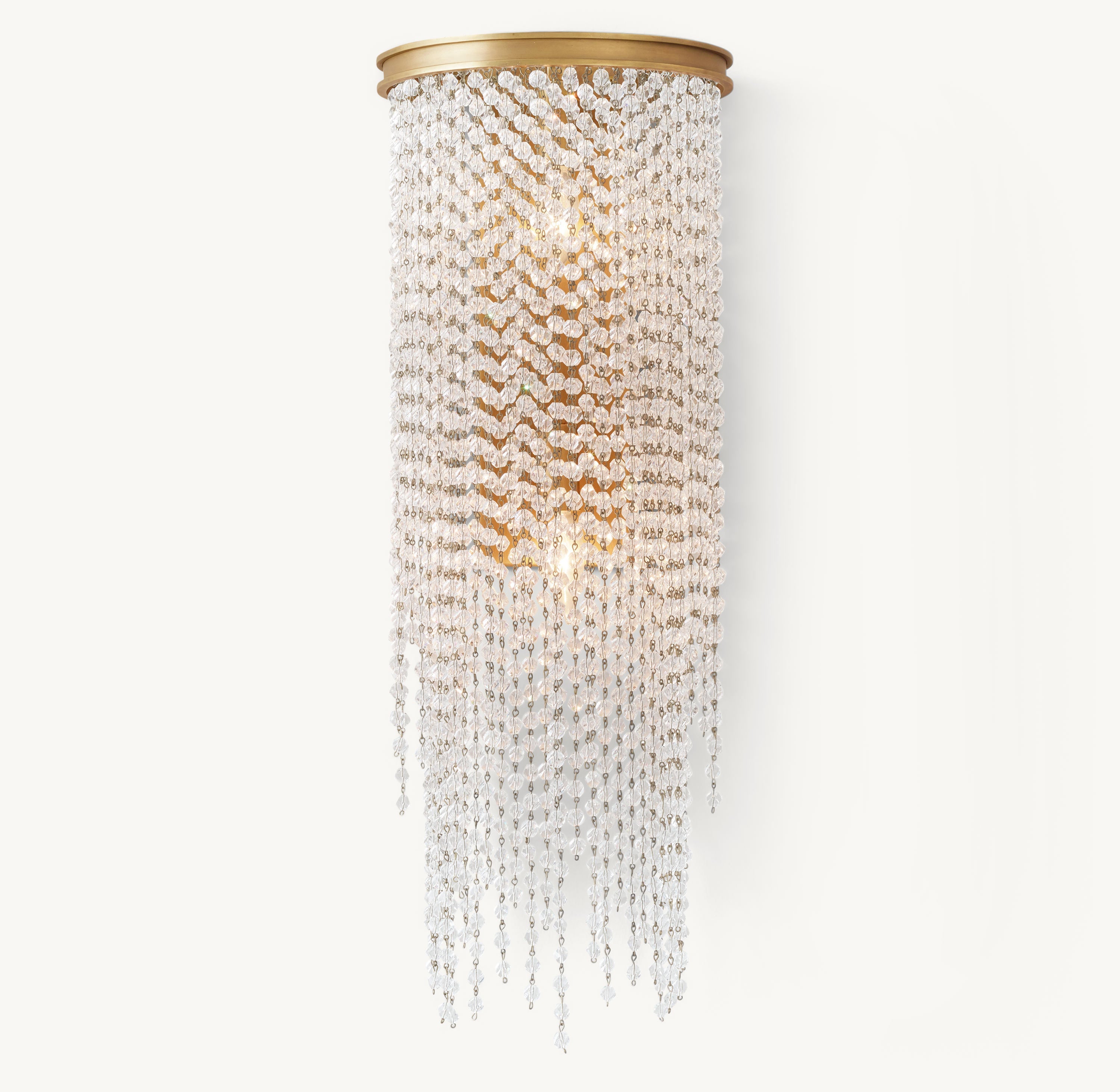 Athena Crystal Grand Sconce 22"H - Zonesus