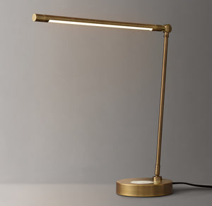 Declan Task Lamp With Wireless Charging - Zonesus