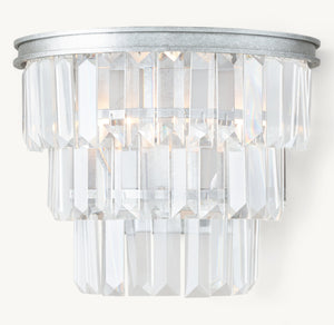 Alaine Crystal Sconce 8''H - Zonesus