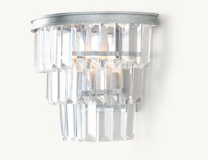 Alaine Crystal Sconce 8''H - Zonesus