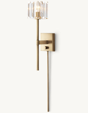 Evie Crystal Sconce 18"H - Zonesus