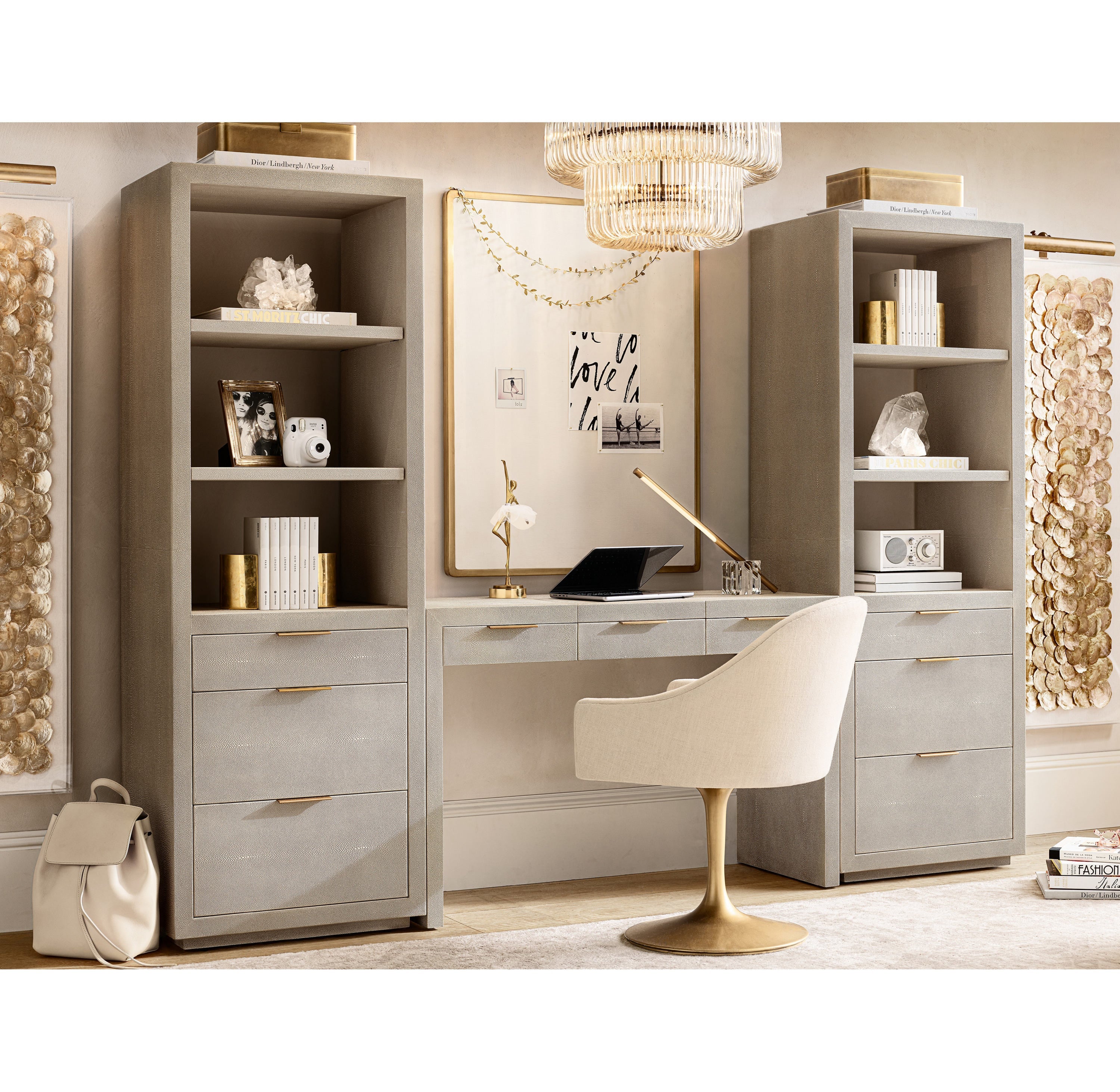 Evie Crystal Task Table Lamp - Zonesus