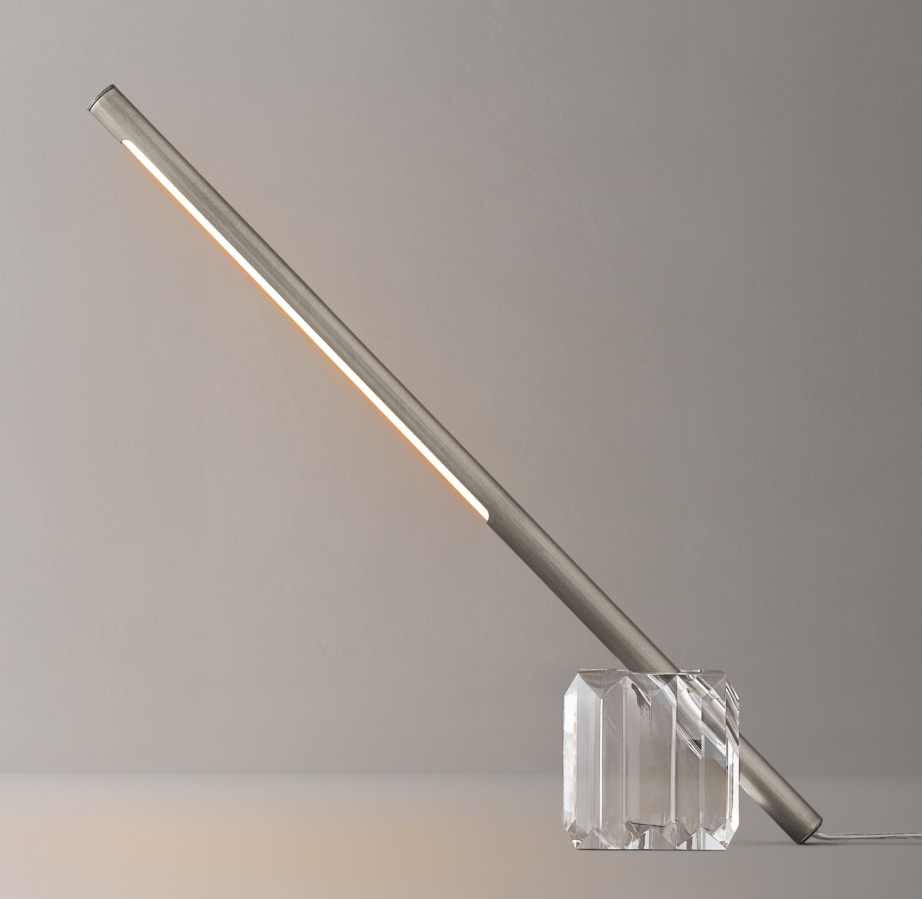Evie Crystal Task Table Lamp - Zonesus