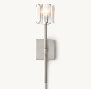 Evie Crystal Sconce 18"H - Zonesus