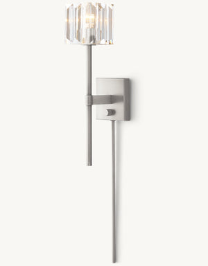 Evie Crystal Sconce 18"H - Zonesus