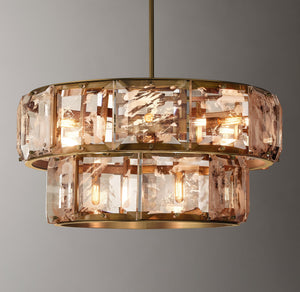 Tasha Crystal Pendant 25''D - Zonesus
