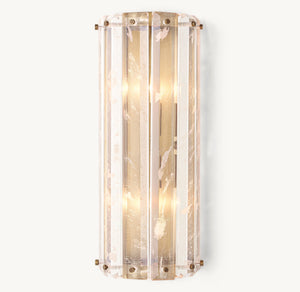 Tasha Crystal Sconce 16"H - Zonesus