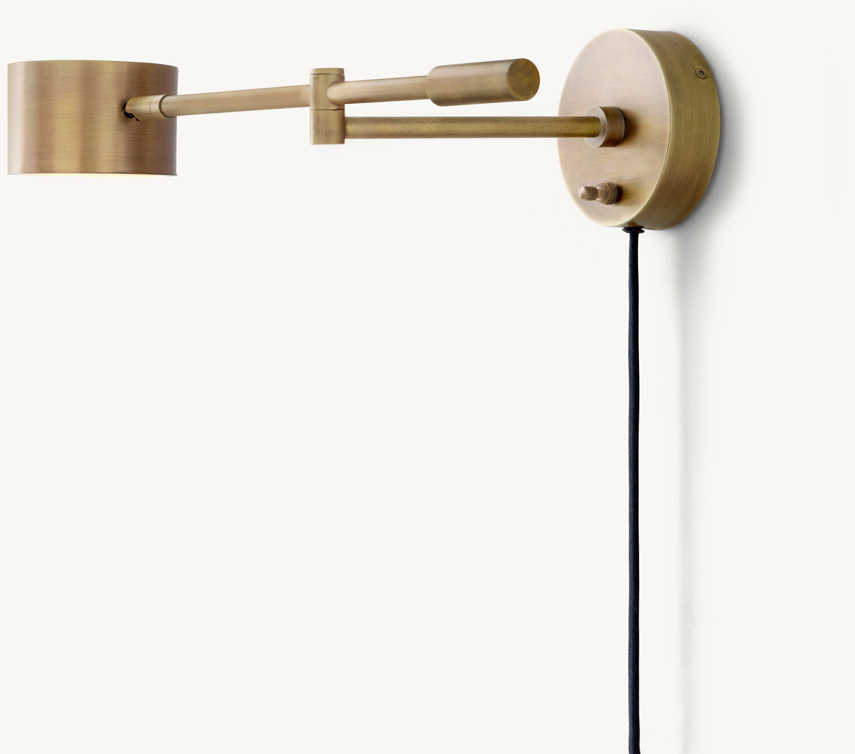 Barlow Swing-Arm Task Sconce 20"W - Zonesus
