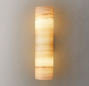 Florian Alabaster Sconce 16"H - Zonesus