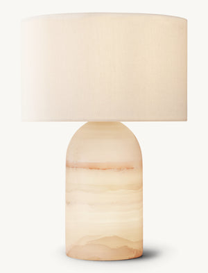 Florian Alabaster Table Lamp 22"H - Zonesus