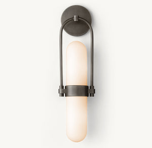 Oriel Glass Sconce 19''H - Zonesus