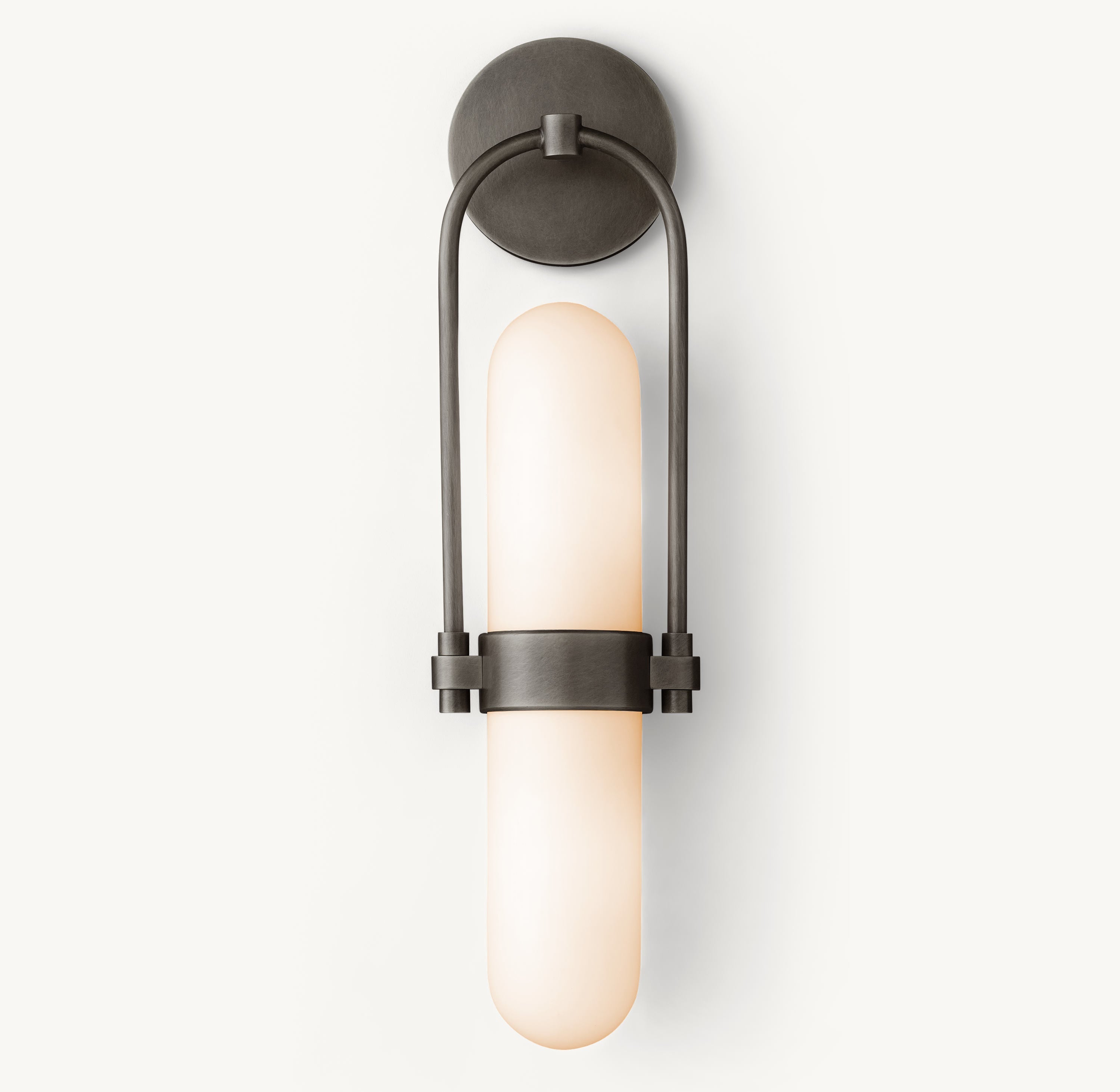 Oriel Glass Sconce 19''H - Zonesus