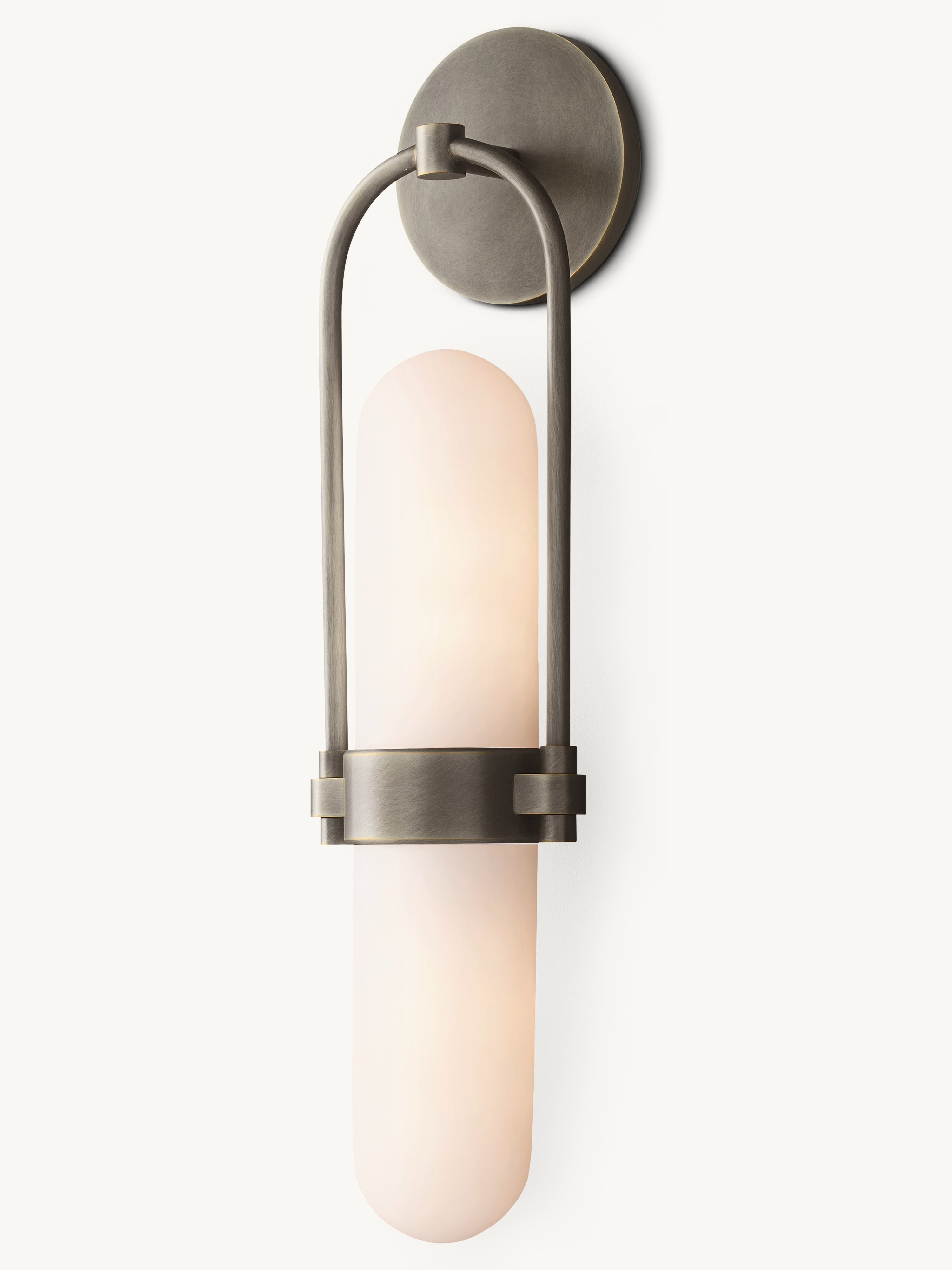 Oriel Glass Sconce 19''H - Zonesus