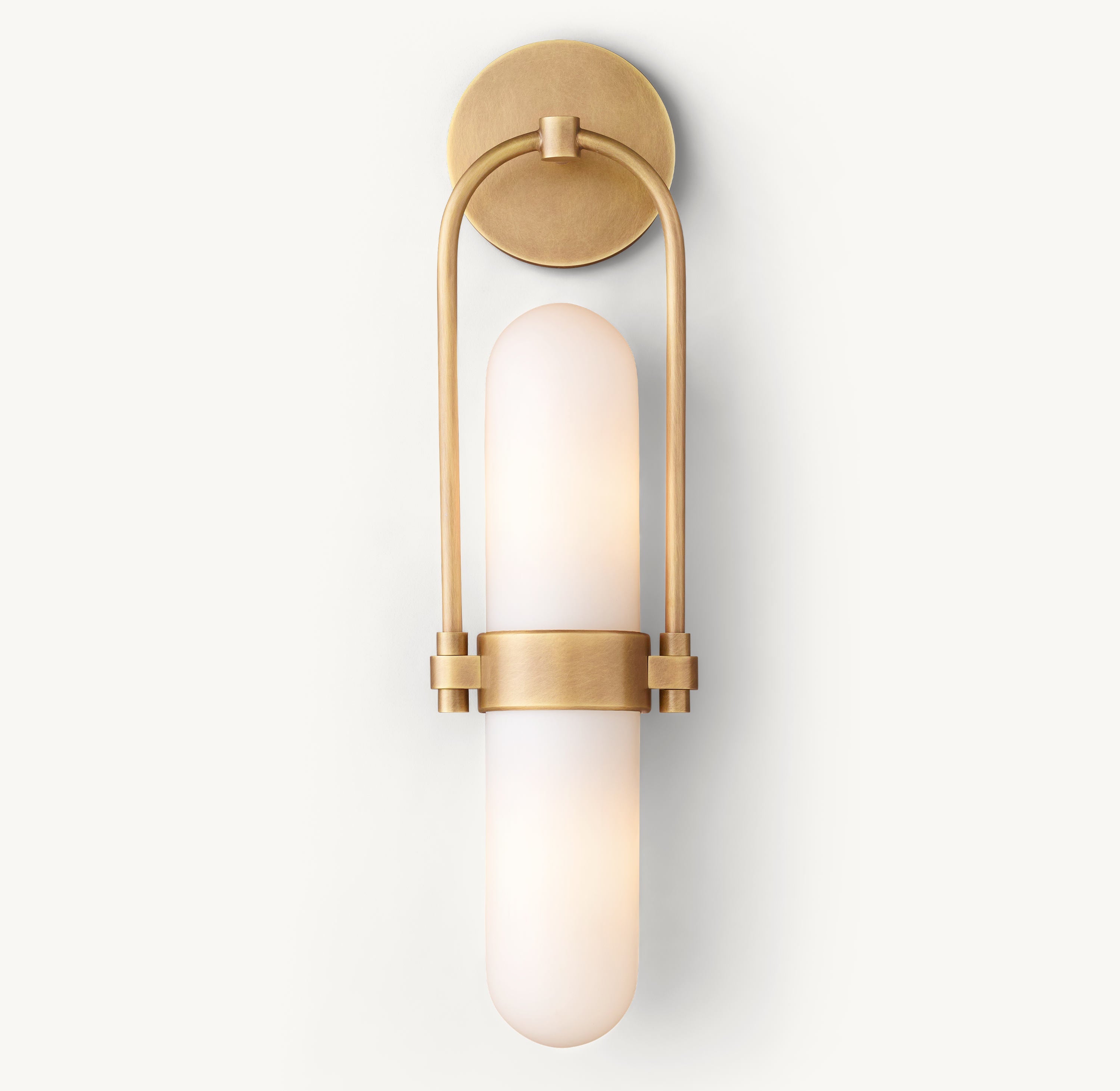 Oriel Glass Sconce 19''H - Zonesus