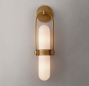 Oriel Glass Sconce 19''H - Zonesus