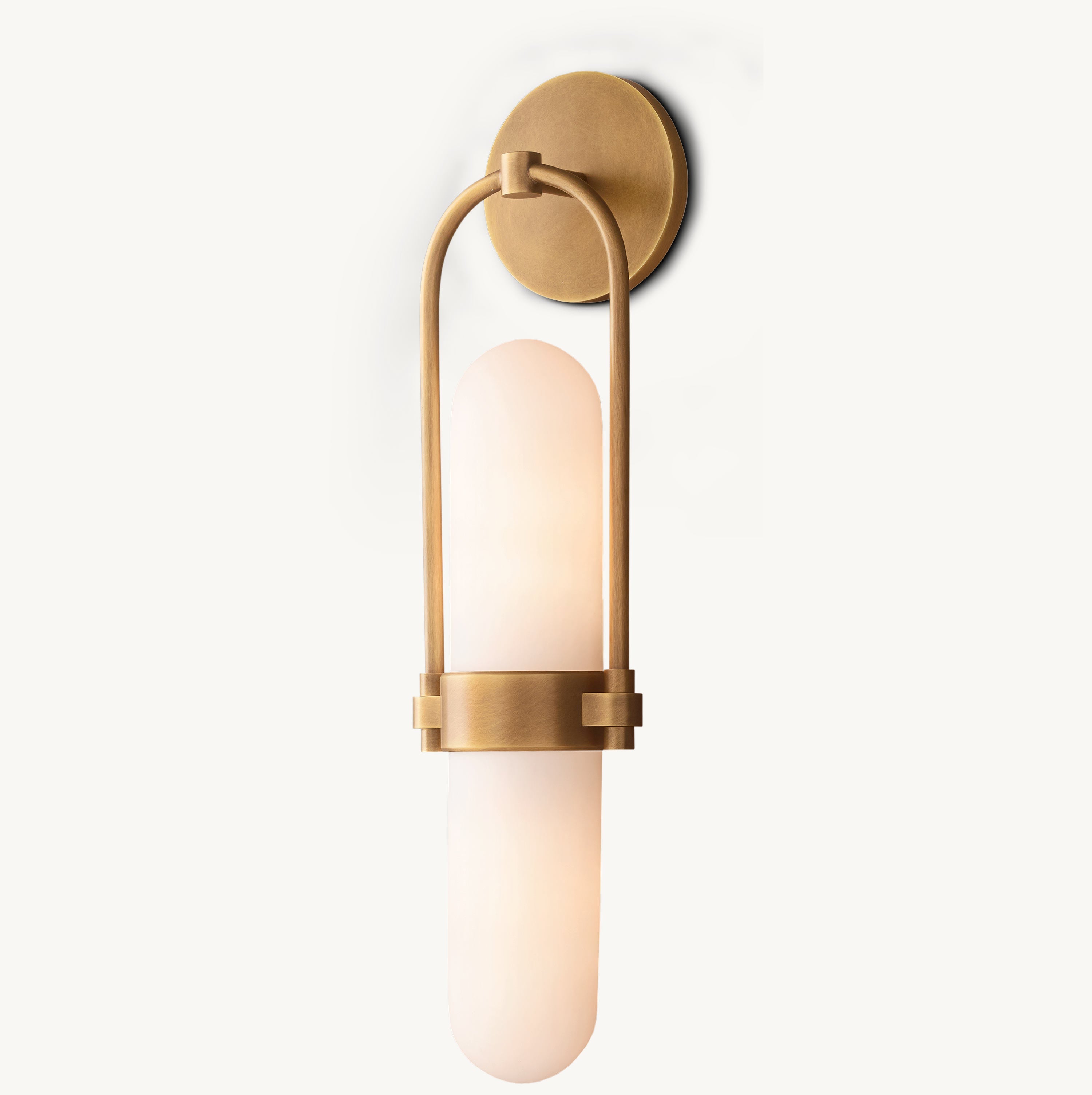 Oriel Glass Sconce 19''H - Zonesus