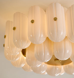 Lorna LED Double Tier Flush Mount 25" - Zonesus