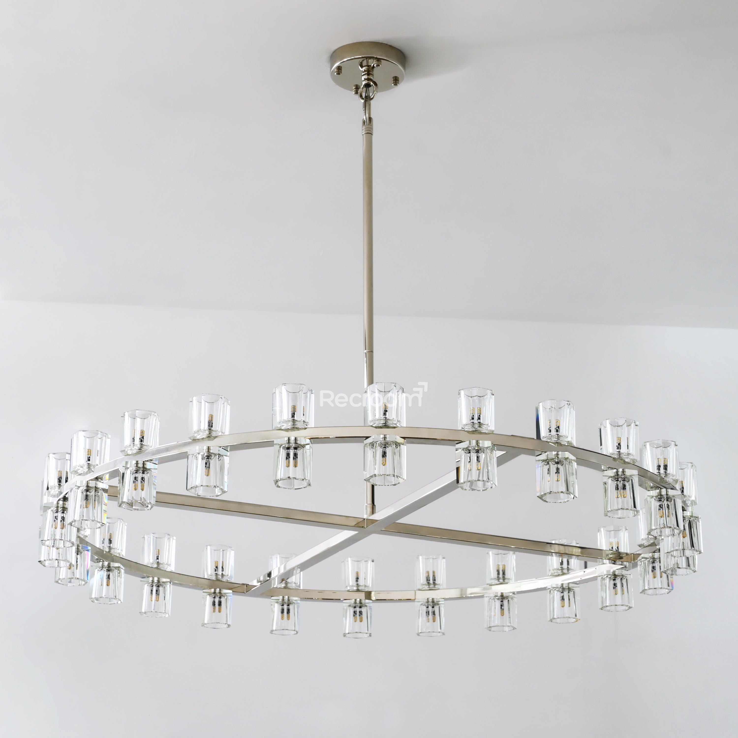 Arcachonest Round Chandelier 48" - Zonesus