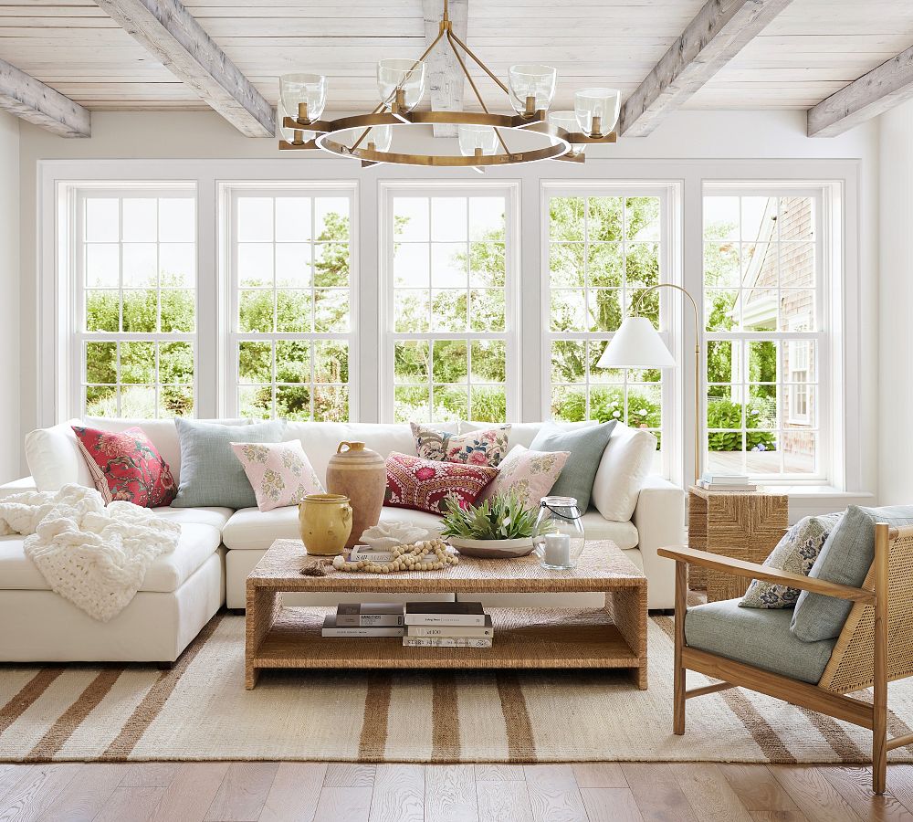 Chamberlin Metal Round Chandelier (50") - Zonesus