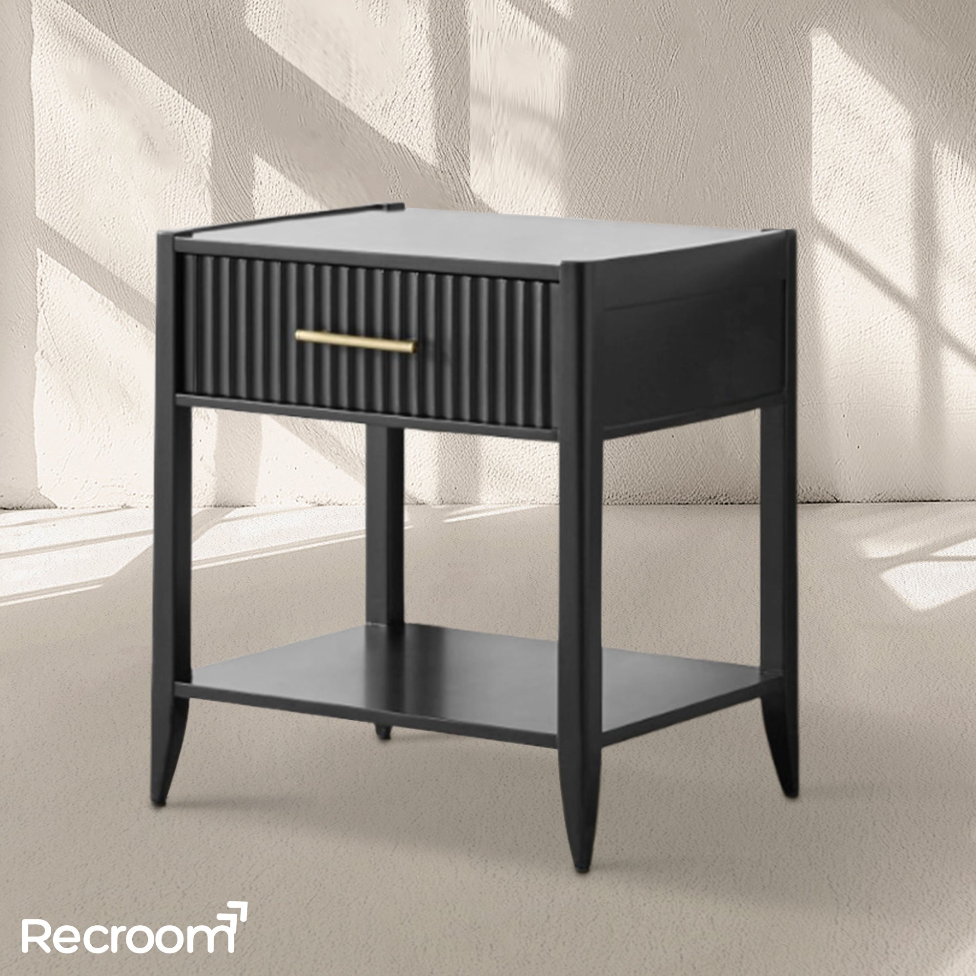 Luis 1-Drawer Nightstand - Zonesus