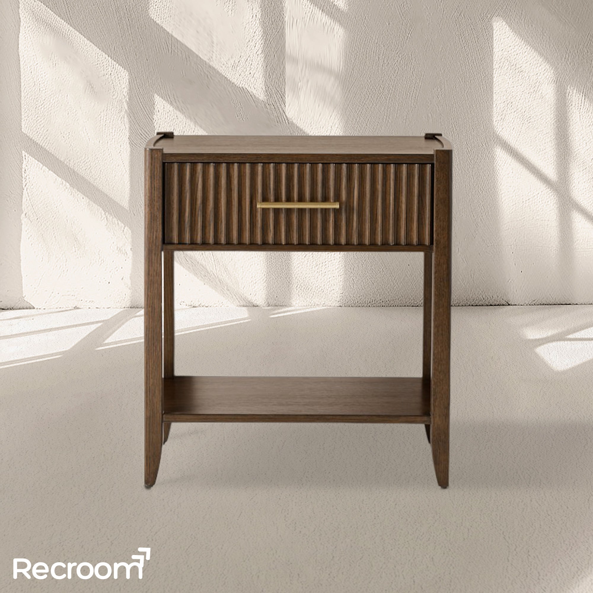 Luis 1-Drawer Nightstand - Zonesus