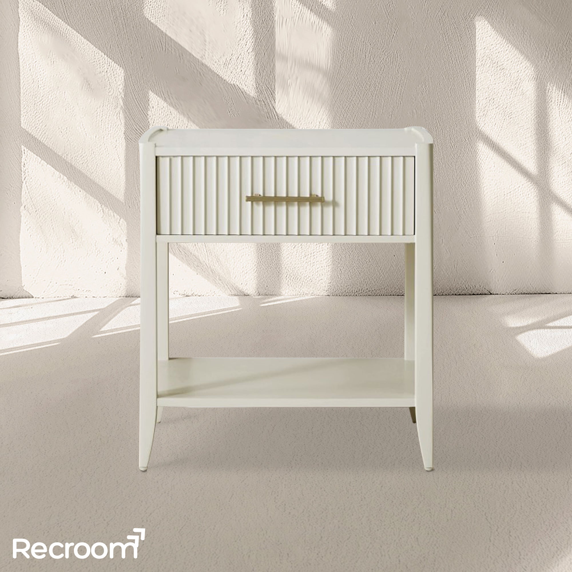 Luis 1-Drawer Nightstand - Zonesus