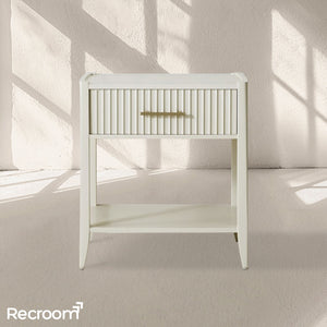 Luis 1-Drawer Nightstand - Zonesus