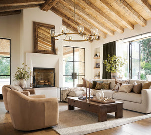 Chamberlin Metal Round Chandelier (50") - Zonesus