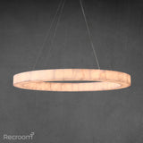 Rivager Lueur Round Chandelier 60" - Zonesus