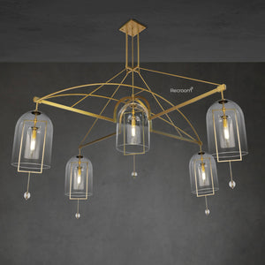 Fulcram Grand Round Chandelier 61“ 73” 85“ - Zonesus