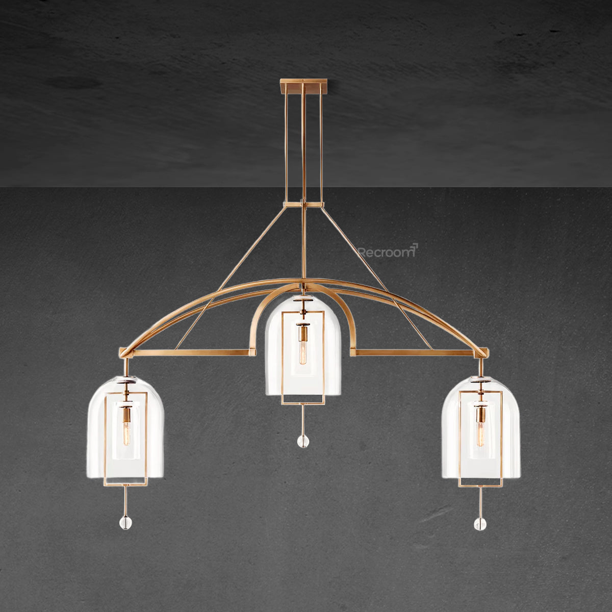 Fulcram Grand Linear Chandelier 61“ 73” 85“ - Zonesus