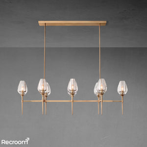 Tuilp Linear Chandelier 52" - Zonesus
