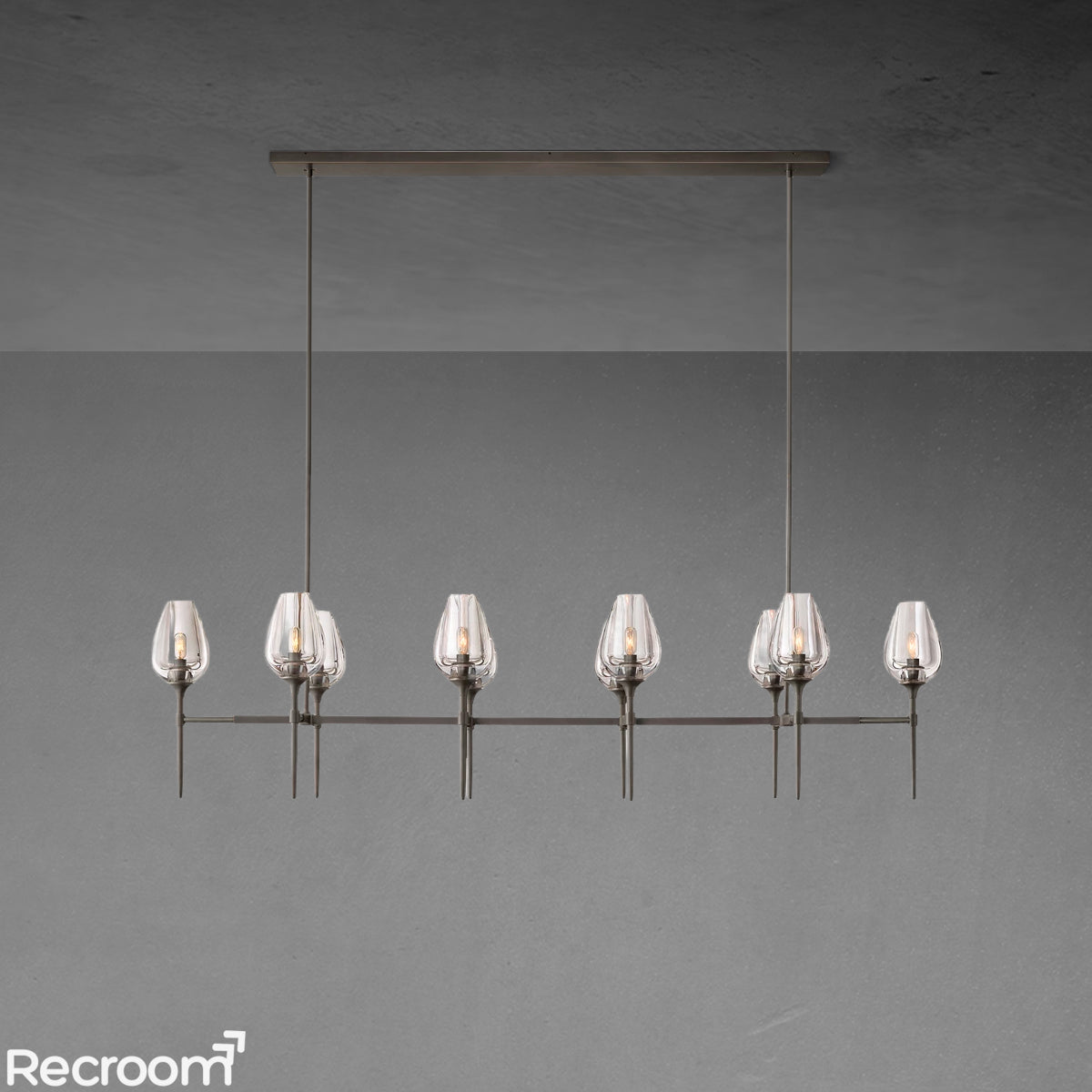 Tuilp Linear Chandelier 65" - Zonesus